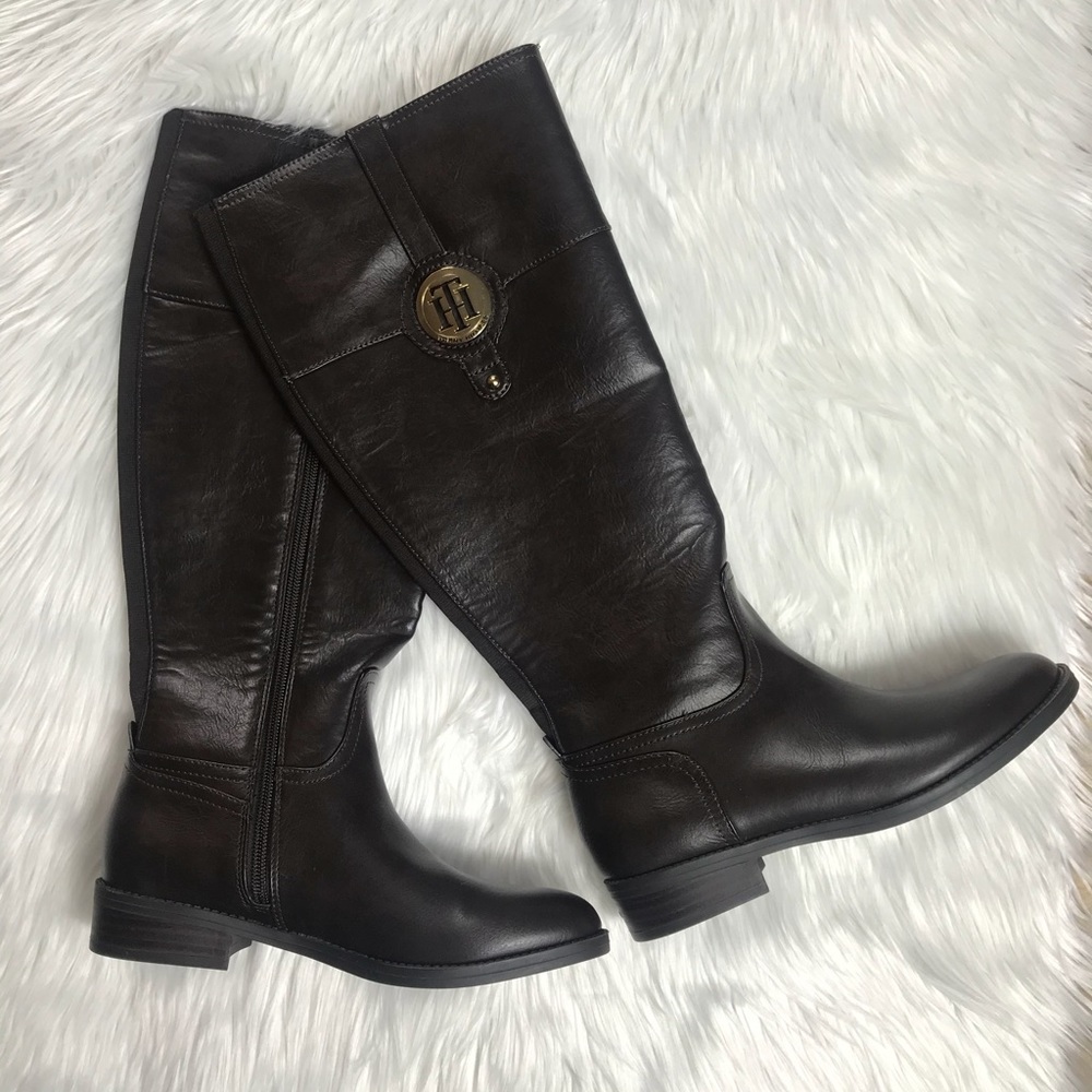 Tommy Hilfiger women’s Zipper  High Boots